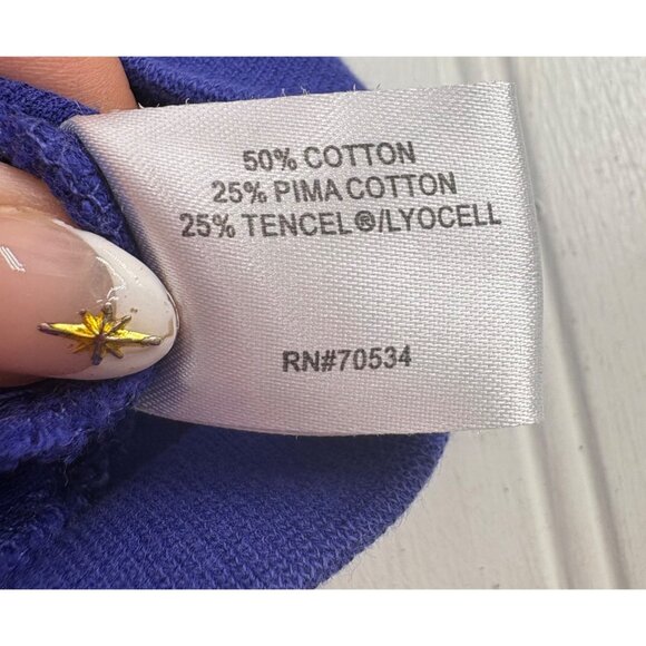 Orvis Mens Blue Pullover 1/4 Zip Sweatshirt XL - Picture 3 of 6